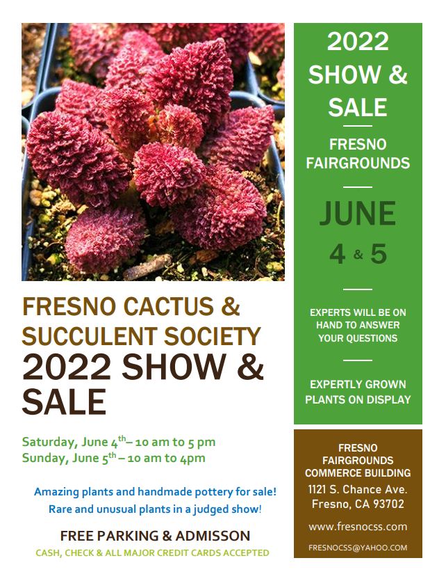 2022 FCSS Show and Sale flyer